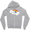 yes homo Zipper Hoodie