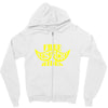 free mustache rides t shirt Zipper Hoodie