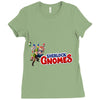 Sherlock Gnomes Ladies Fitted T-Shirt