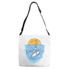 death surfer Adjustable Strap Totes