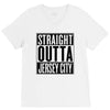 straight outta jersey city V-Neck Tee