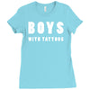 boys with tattoos Ladies Fitted T-Shirt