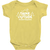 Think Outside No Box Required Baby Onesie