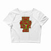 funny ferry mucking christmas, ideal gift or christmas present. Crop Top