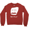 bon iver face Crewneck Sweatshirt