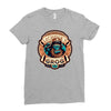 ghost pirate grog Ladies Fitted T-Shirt