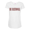 be rational Maternity Scoop Neck T-shirt