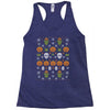 happy halloween ugly christmas sweater Racerback Tank