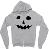 halloween jack o lantern Zipper Hoodie