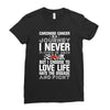 carcinoid cancer is a journey i never planed or asked for but i choose Ladies Fitted T-Shirt