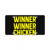 Winner Winner Chicken Dinner Pubg License Plate