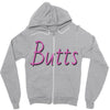 butts Zipper Hoodie