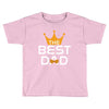 The Best Dad Toddler T-shirt