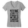 verified traveller tee Women's V-Neck T-Shirt