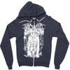 psycroptic carriers of the plague Zipper Hoodie