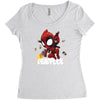 deadpool Women's Triblend Scoop T-shirt