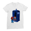 back to his roots Ladies Fitted T-Shirt