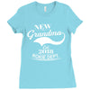 New Grandma 2018 Rokie Dept. Ladies Fitted T-Shirt