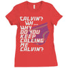 calvin Ladies Fitted T-Shirt