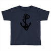 anchor sailor t shirt fashion cross top tee nautical tshirt retro tatt Toddler T-shirt