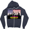 2018 Women's March On New York City Zipper Hoodie
