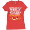BBQ Maniac Ladies Fitted T-Shirt