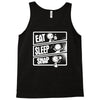 v3 eat sleep snap Tank Top