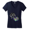 revenge of the radio star Women's V-Neck T-Shirt