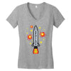 apollo 11 Women's V-Neck T-Shirt