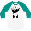 banksy panda pop 3/4 Sleeve Shirt