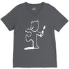banksy teddy bear pop art new V-Neck Tee
