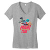 fright club Women's V-Neck T-Shirt
