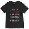 ugly christmas grandma V-Neck Tee