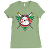 mighty raph Ladies Fitted T-Shirt