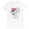 master bison Ladies Fitted T-Shirt