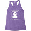 you won't find me on facebook geeky Racerback Tank