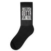 straight outta planet vegeta Socks