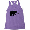 Bear Fishing Racerback Tank