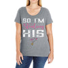 I Stole His Heart Ladies Curvy T-Shirt
