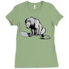 lion pc Ladies Fitted T-Shirt
