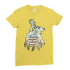 ghost just here for the boos Ladies Fitted T-Shirt