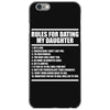 rules for dating my daughter iPhone 6/6s Case