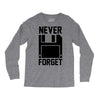 never forget floppy disk Long Sleeve Shirts