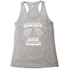 this guy loves dallas Racerback Tank