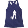hip hop 80s Racerback Tank