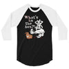 what's in the box 3/4 Sleeve Shirt