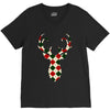 christmas deer V-Neck Tee