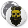 hipster skull Pin-back button