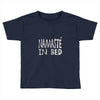 namaste in bed off shoulder Toddler T-shirt