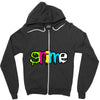 grİme musİc Zipper Hoodie